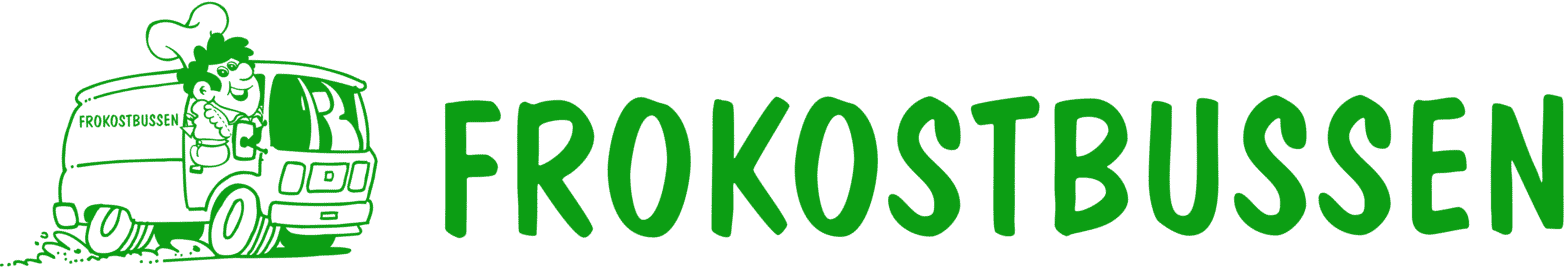 Frokostbussen logo med glad chauffør